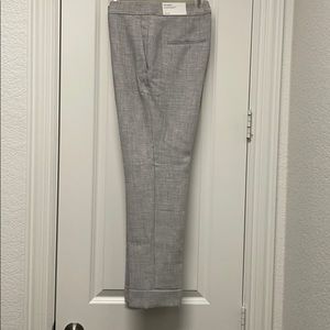 NWT Ann Taylor cropped ankle pants 6 grey